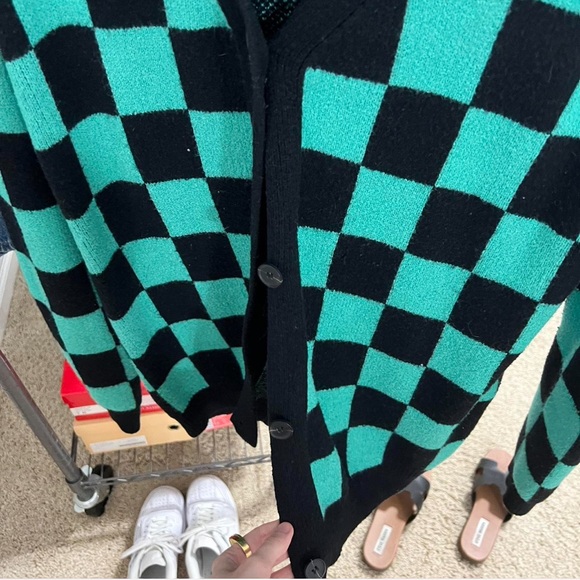 Edikted checkered cardigan - Picture 2 of 3